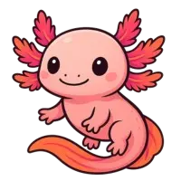 Axolotl as Pet Site Logo
